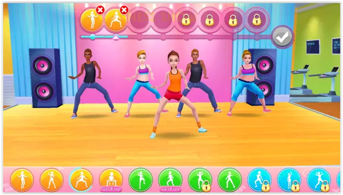 Fitness Girl android App screenshot 2